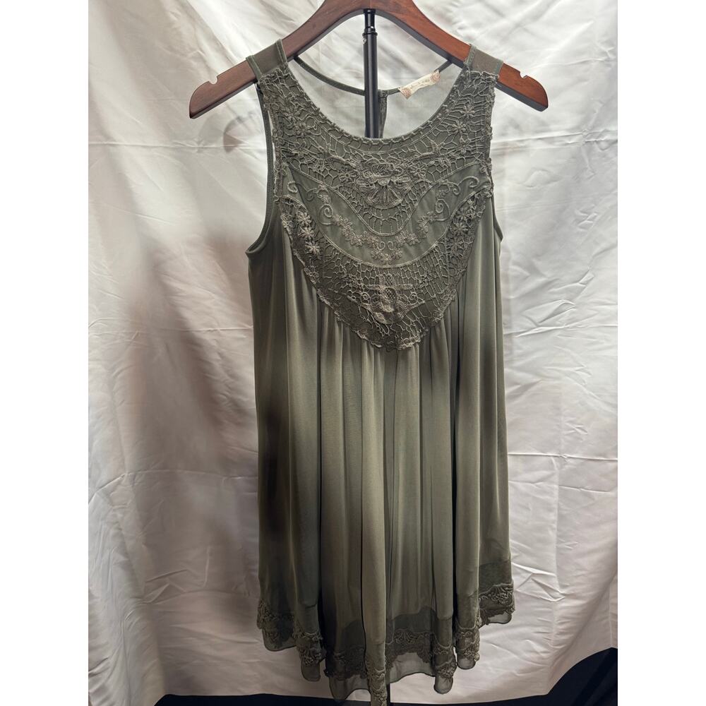 Altar’d State Charlotte Dress Gray Women’s Size XS